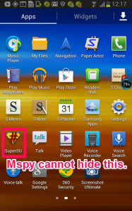 mspy screenshot