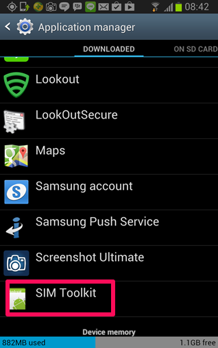 mobile spy screenshot