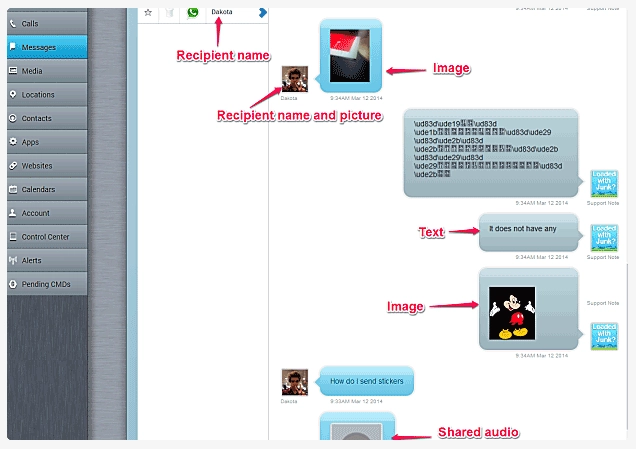 mspy screenshot